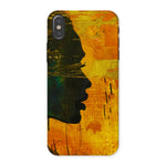 Golden Afrocentric Silhouette Tough Phone Case - D'Sare