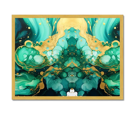 Greengoldale Antique Framed Print - D'Sare