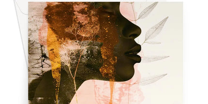 Golden Silence Serene Echoes 06 Greeting Card by Prodigi