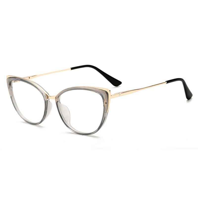 Anti-blue Light Cat Eye Spectacle Women Lens Glasses by eprolo