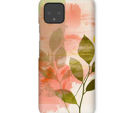 Peach Golden Leafy Escape  Snap Phone Case - D'Sare
