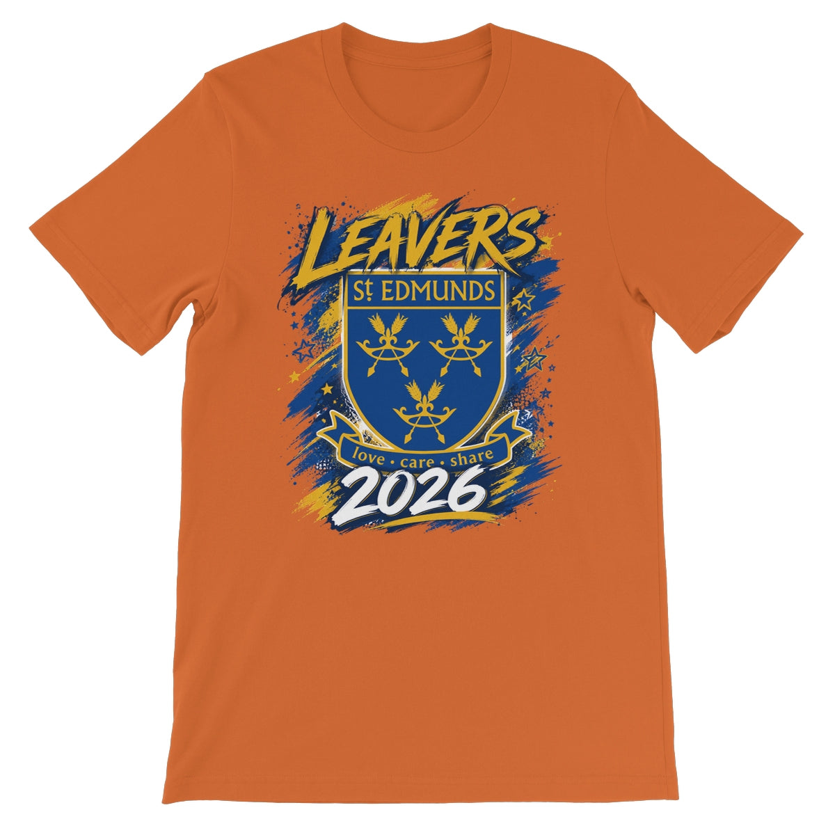 St Edmunds School Leavers 2026 Unisex Short Sleeve T-Shirt by Prodigi