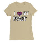 I Love My Peace Women's Favourite T-Shirt - D'Sare