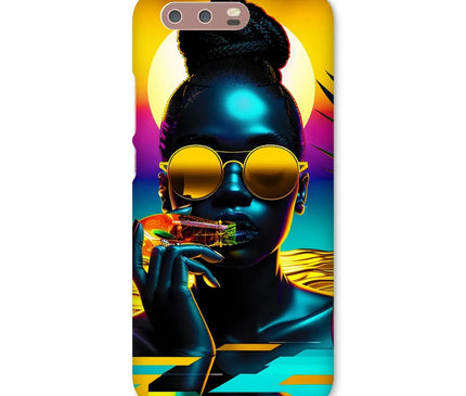 Tropical Sunset Dreams : Neon Vibes  Snap Phone Case - D'Sare