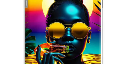 Tropical Sunset Dreams : Neon Vibes Tablet Cases by Prodigi