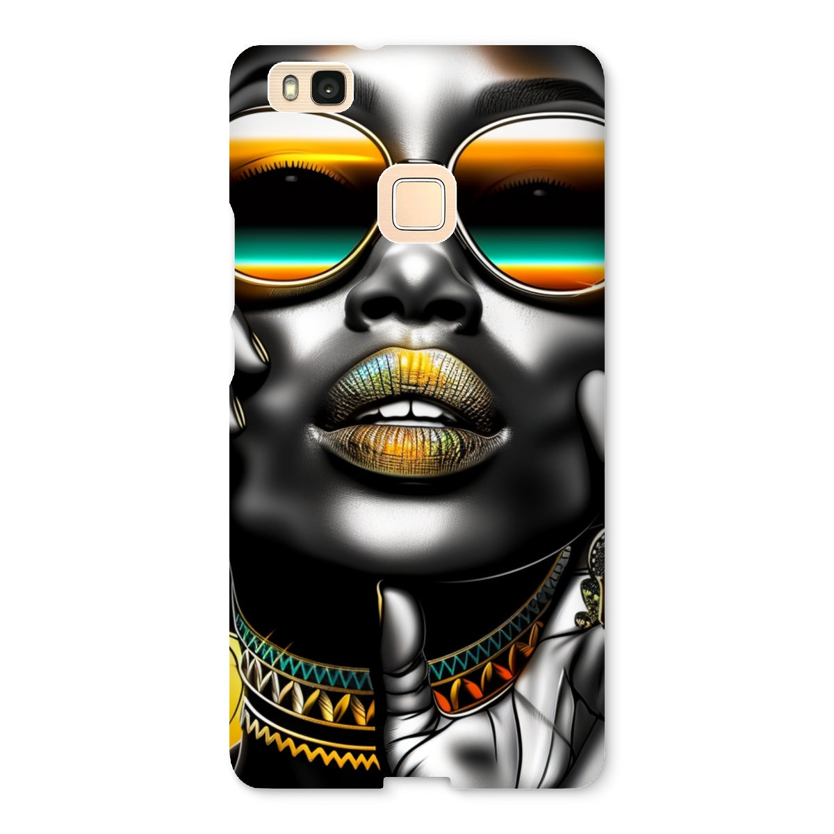 Vibrant Flow Girl Snap Phone Case - D'Sare