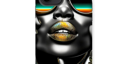 Vibrant Flow Girl Tough Phone Case by Prodigi