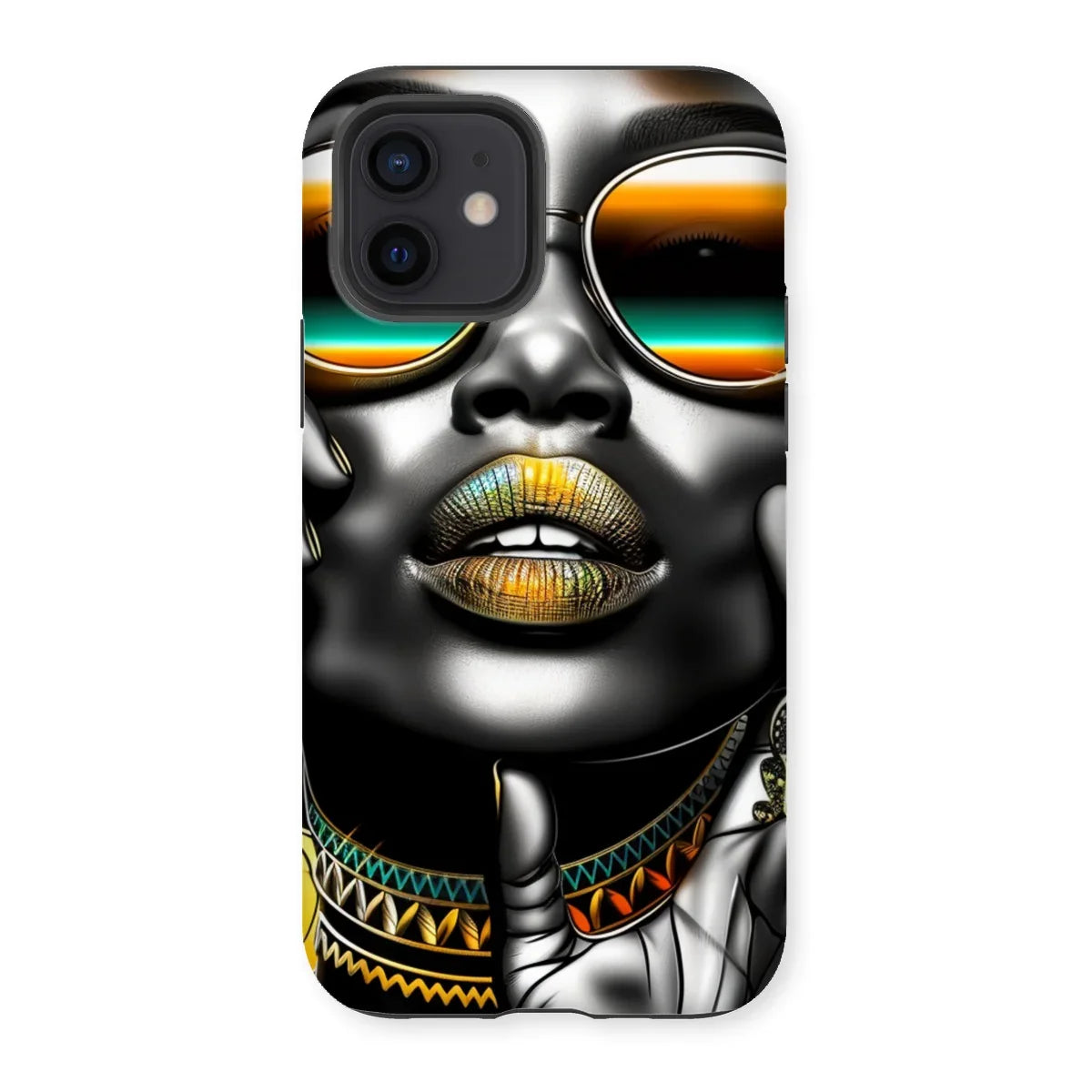 Vibrant Flow Girl Tough Phone Case - D'Sare