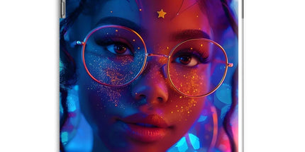 Black Girl Magic Stardust Cosmic Vibe| Black Woman Magic  Tablet Cases - D'Sare
