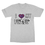 I Love My Peace Softstyle T-Shirt - D'Sare