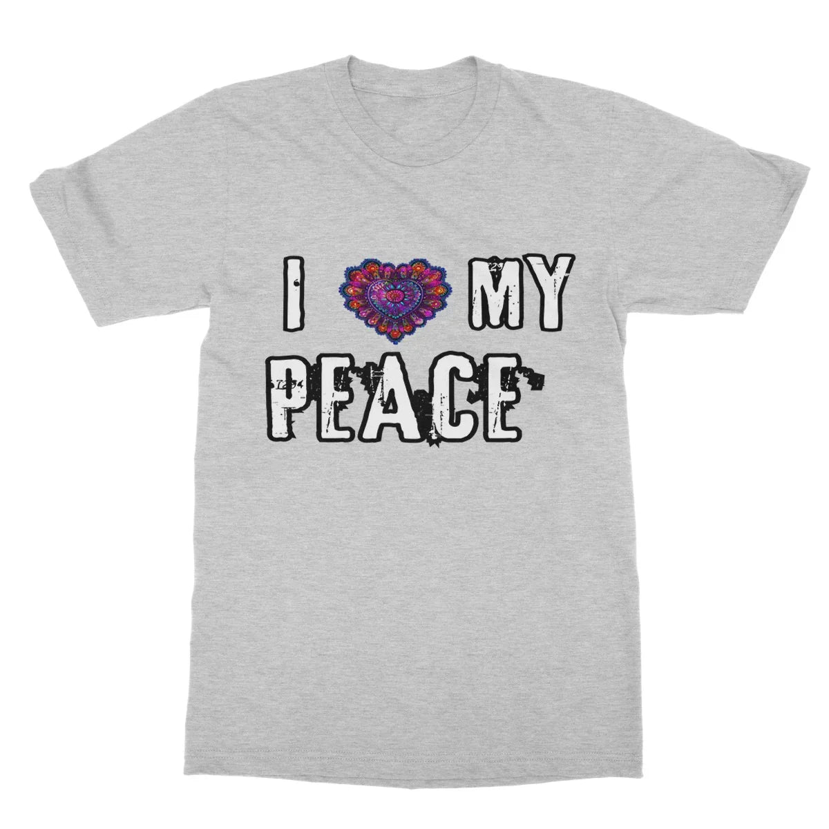 I Love My Peace Softstyle T-Shirt - D'Sare