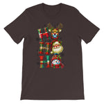 HO HO HO Christmas  Unisex Short Sleeve T-Shirt