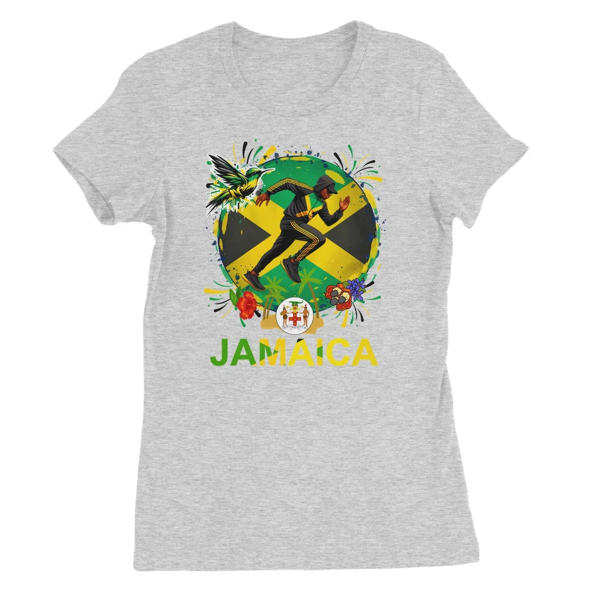 Jamaica Love Graffiti  Women's Favourite T-Shirt - D'Sare