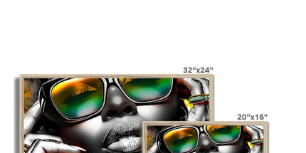 Self Peace Budget Framed Poster by Prodigi