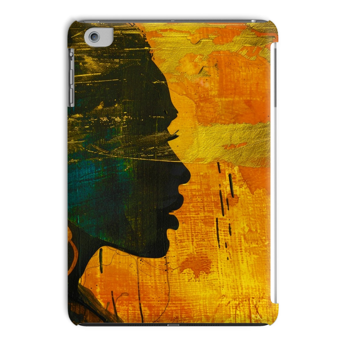 Golden Afrocentric Silhouette Tablet Cases - D'Sare