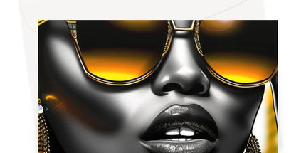 Golden Summer Greeting Card by Prodigi