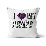 I Love My Peace Cushion - D'Sare