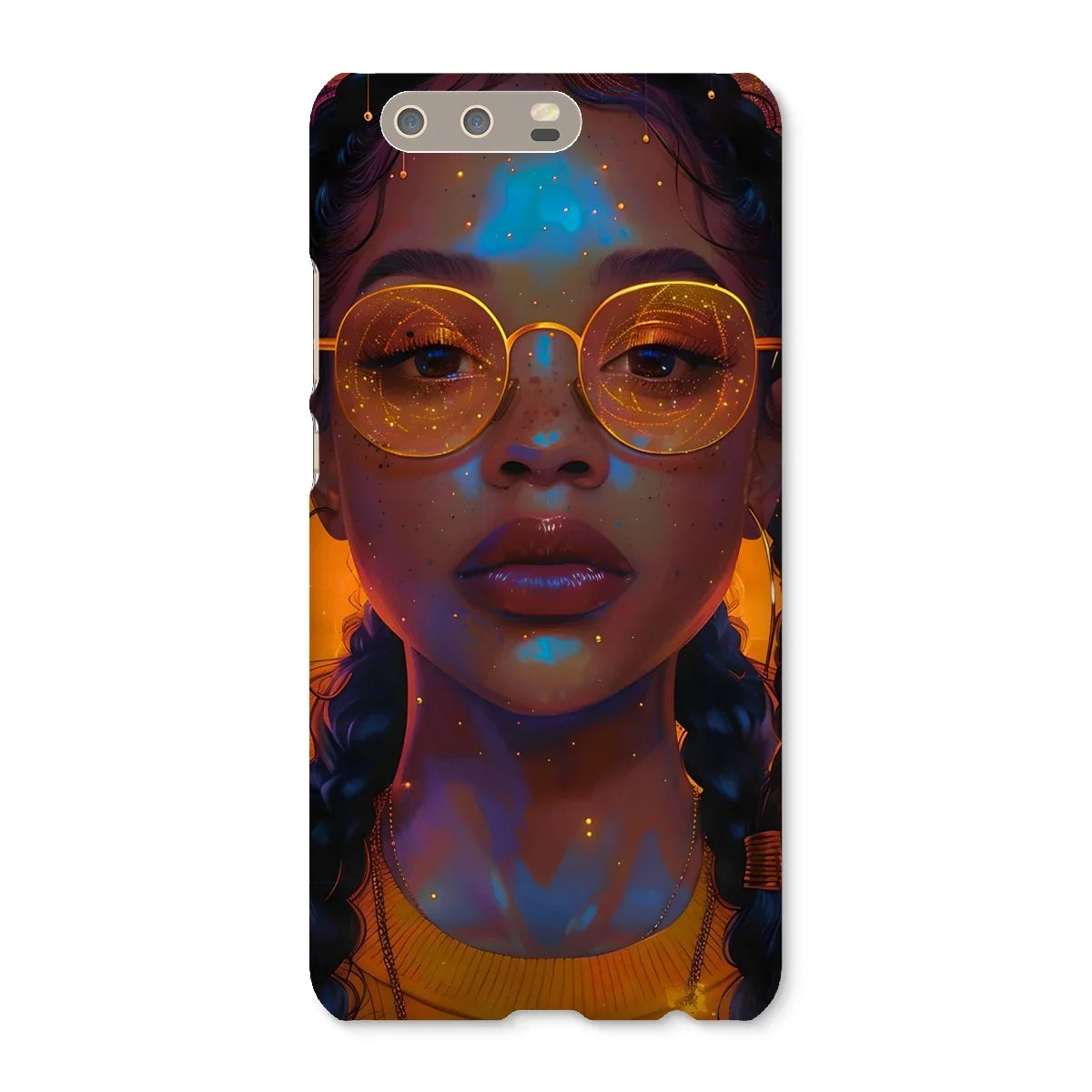 Solar Flare Radiant Soul  Beautiful Black Girl  Snap Phone Case - D'Sare