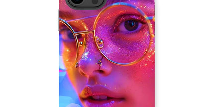 Woman Cosmic Radiance Dreamy Stardust Tough Phone Case by Prodigi