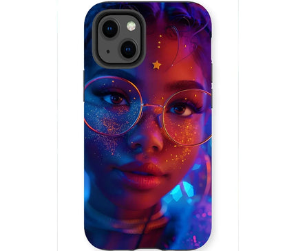 Black Girl Magic Stardust Cosmic Vibe| Black Woman Magic  Tough Phone Case - D'Sare