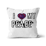 I Love My Peace Cushion - D'Sare