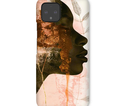 Golden Silence Serene Echoes 06 Snap Phone Case - D'Sare