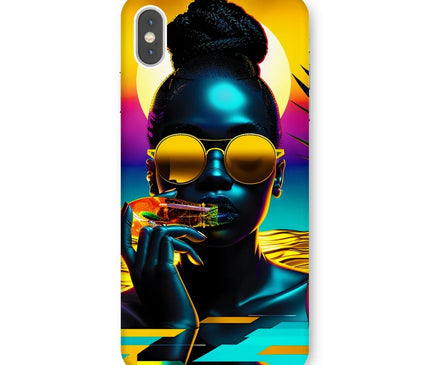 Tropical Sunset Dreams : Neon Vibes  Snap Phone Case - D'Sare