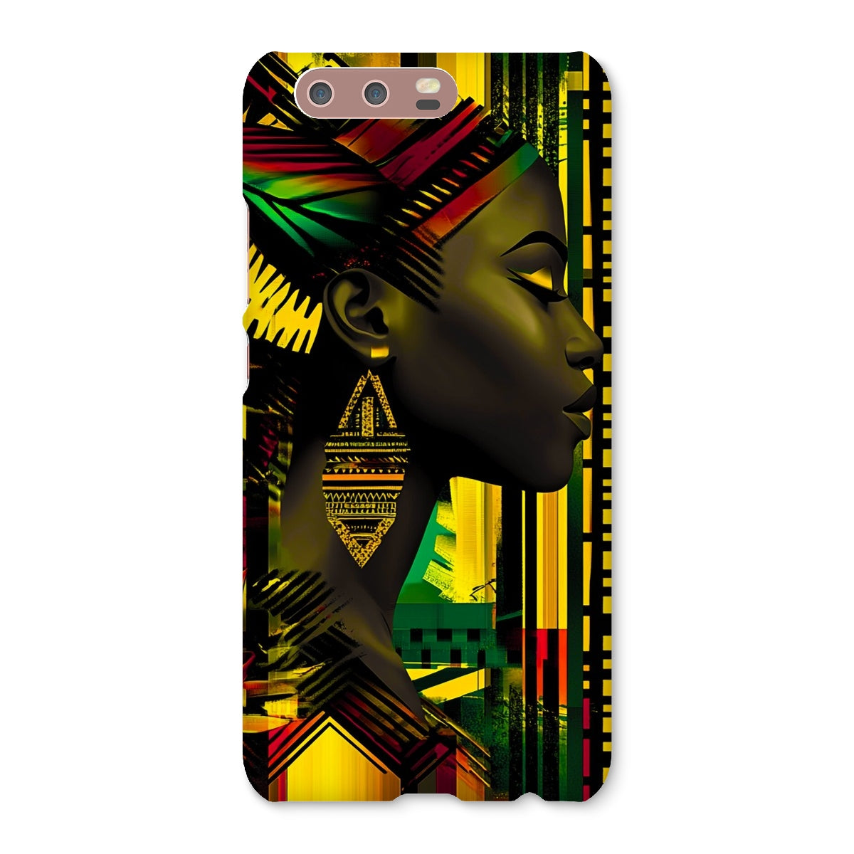 African Print Empress  Snap Phone Case - D'Sare