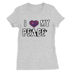 I Love My Peace Women's Favourite T-Shirt - D'Sare