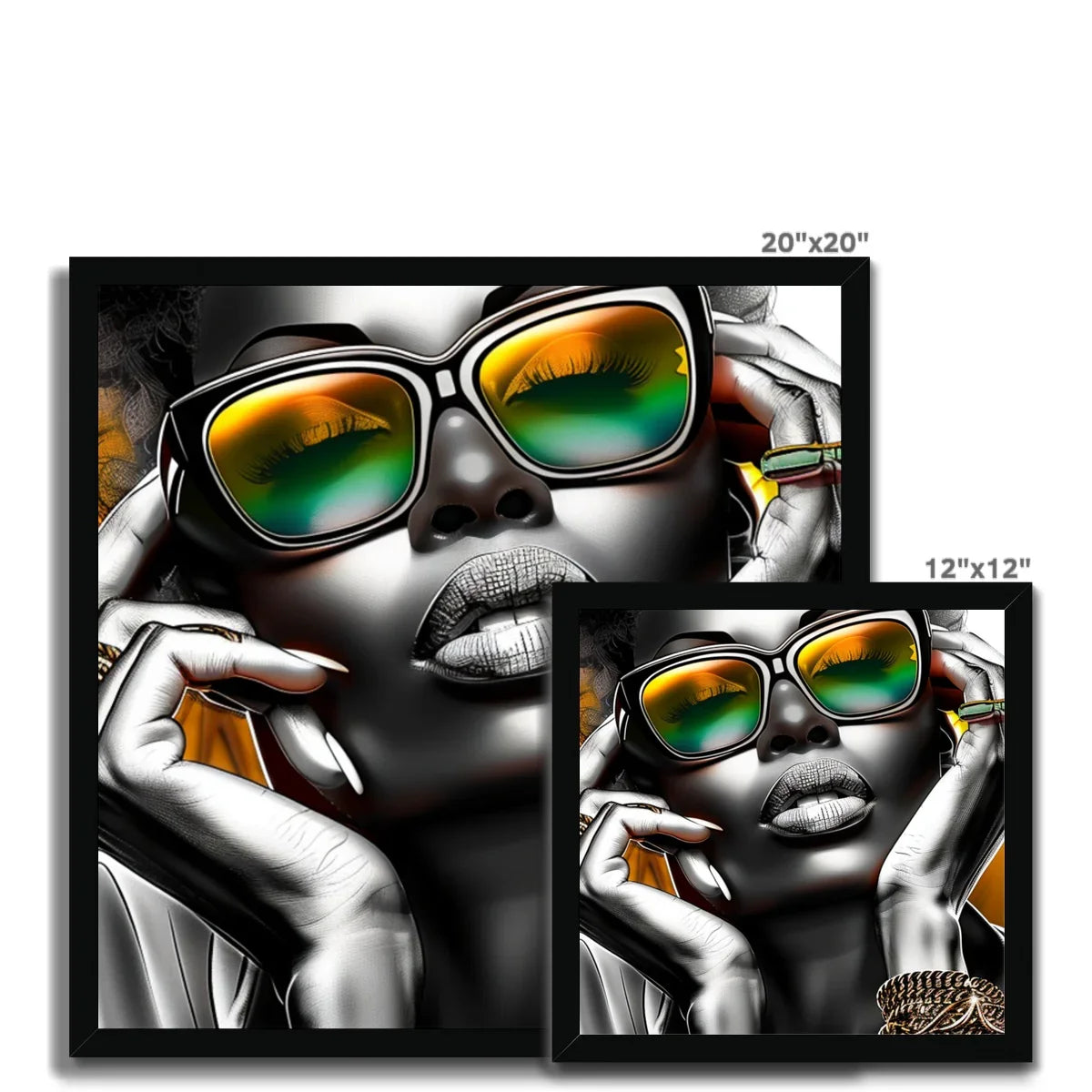 Self Peace Budget Framed Poster - D'Sare