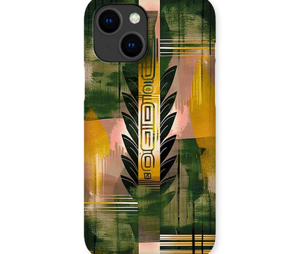 Echos of Duality Golden Reflection Snap Phone Case
