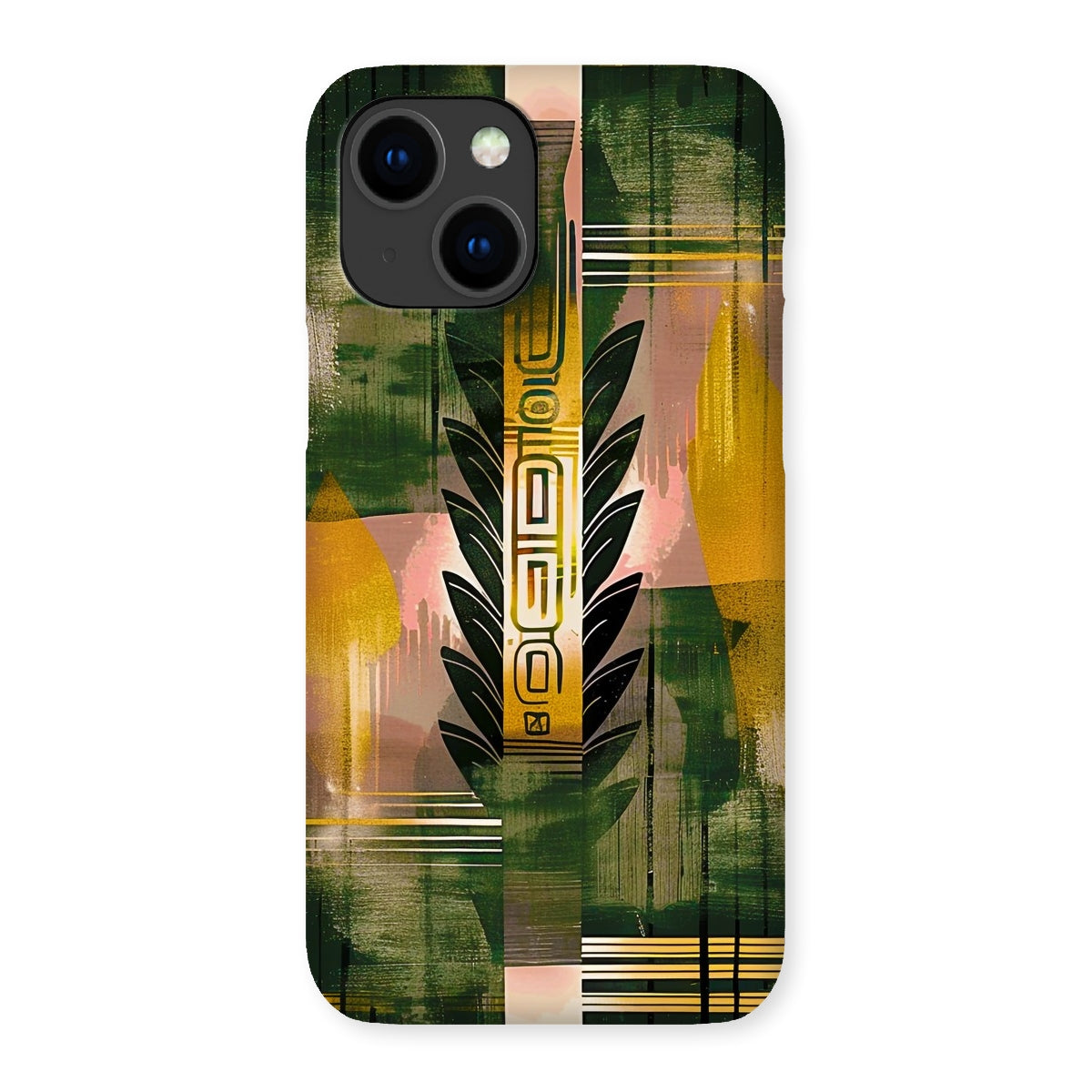 Echos of Duality Golden Pink Reflection Snap Phone Case