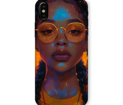 Solar Flare Radiant Soul  Beautiful Black Girl  Snap Phone Case - D'Sare