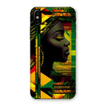 Abstract Red and Green Black Queen Fusion Snap Phone Case