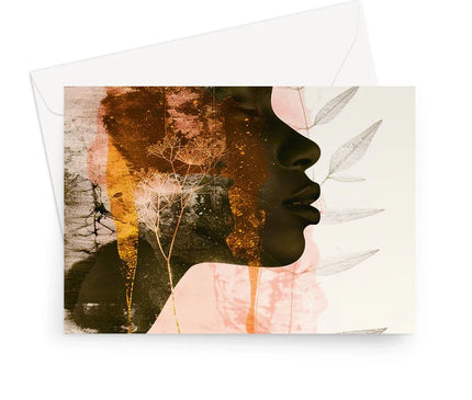 Golden Silence Serene Echoes 06 Greeting Card - D'Sare