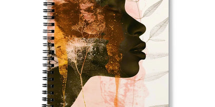 Golden Silence Serene Echoes 06 Notebook by Prodigi