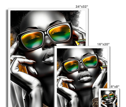 Self Peace Budget Framed Poster - D'Sare