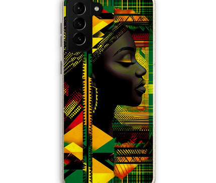 Red and Green Black Queen Fusion Eco Phone Case