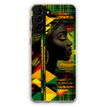 Abstract Red and Green Black Queen Fusion Eco Phone Case