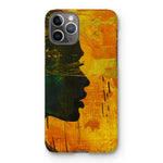 Golden Afrocentric Silhouette Snap Phone Case - D'Sare