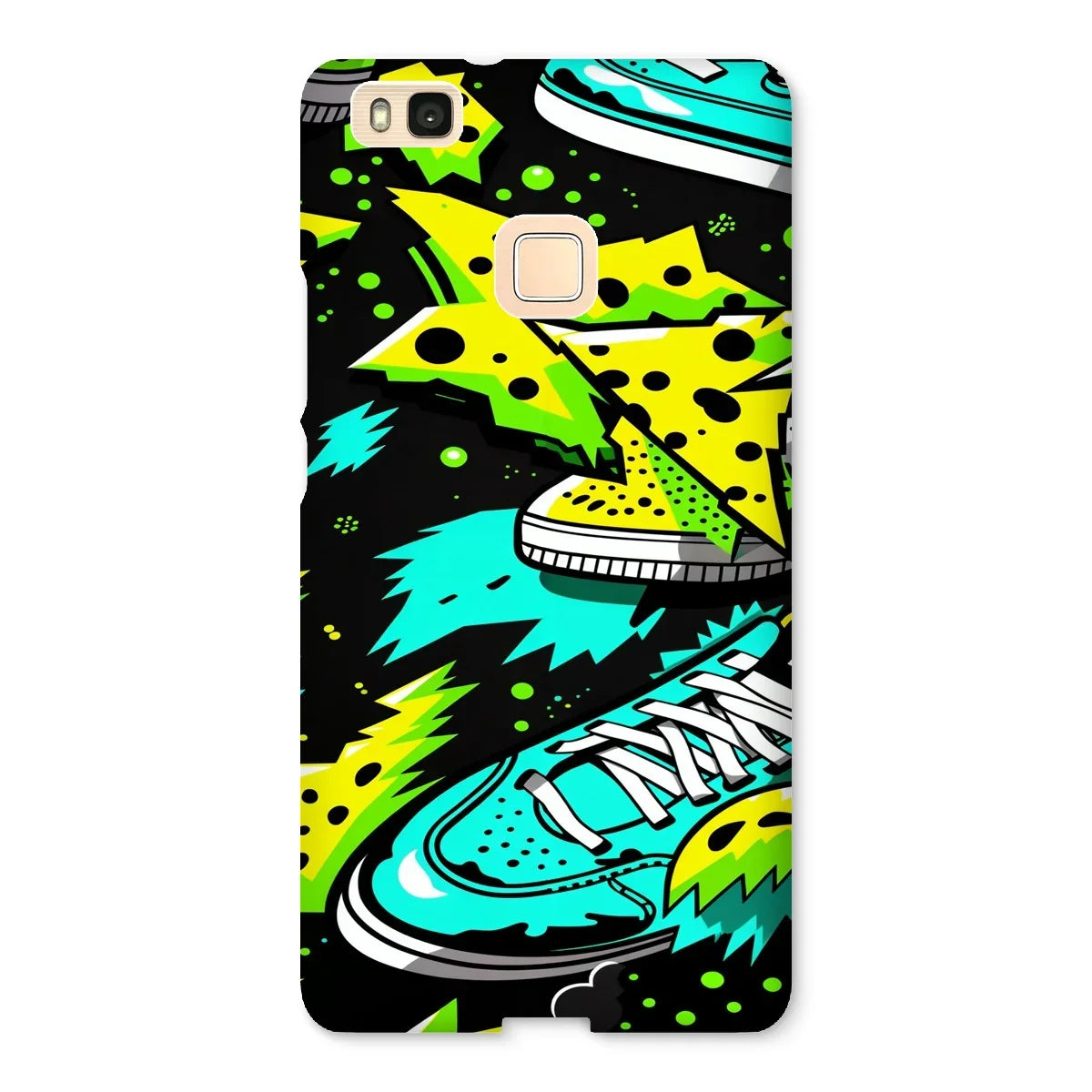 Electric Kicks Art: Urban Pop Art Explosion, Graffiti  Snap Phone Case - D'Sare
