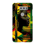 Abstract Red and Green Black Queen Fusion Snap Phone Case