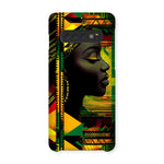 Abstract Red and Green Black Queen Fusion Snap Phone Case