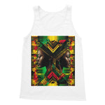 African Print Red Green Yellow Twin Energy  Softstyle Tank Top - D'Sare