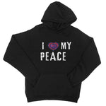 I Love My Peace College Hoodie - D'Sare