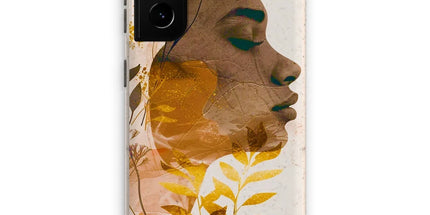 Golden Harmony Silhouette 06 Eco Phone Case by Prodigi