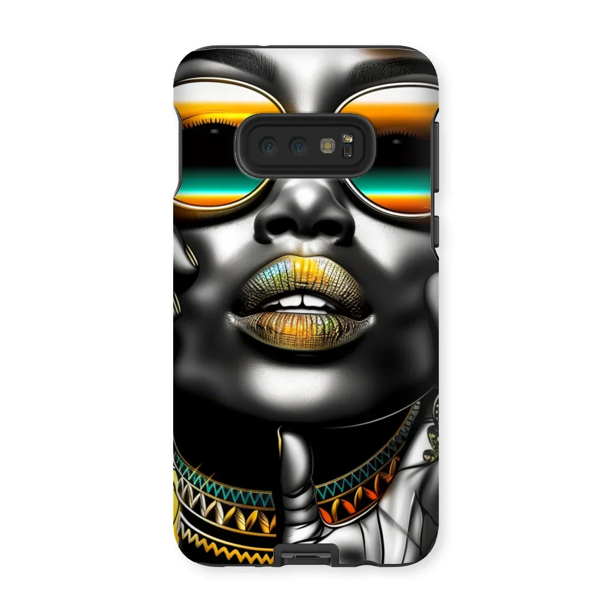 Vibrant Flow Girl Tough Phone Case - D'Sare