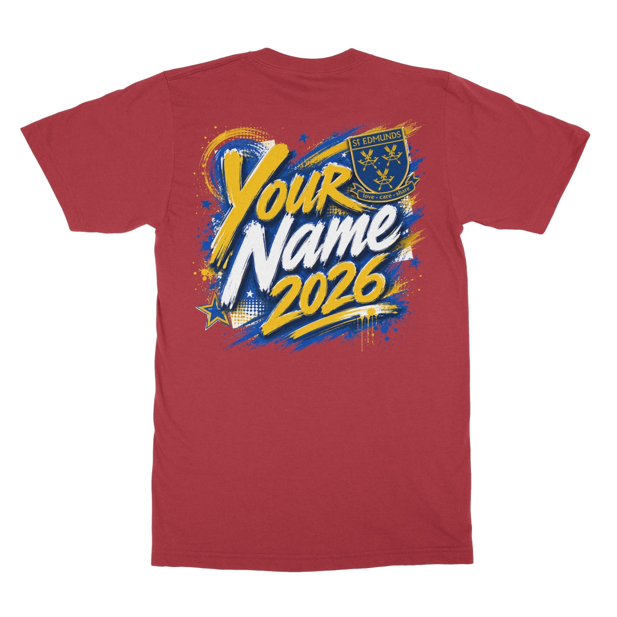 St Edmunds School Leavers 2026 Softstyle T-Shirt by Prodigi