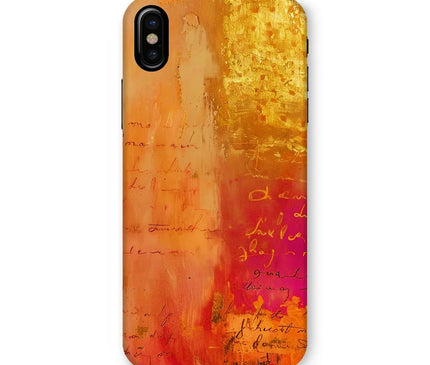 Warm Amber Seranade Snap Phone Case Eclectic Art - D'Sare