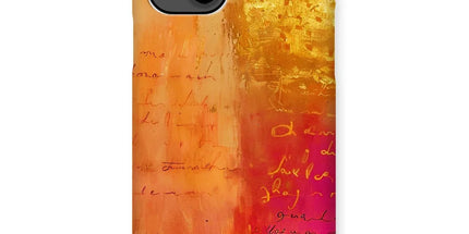 Warm Amber Seranade Snap Phone Case by Prodigi